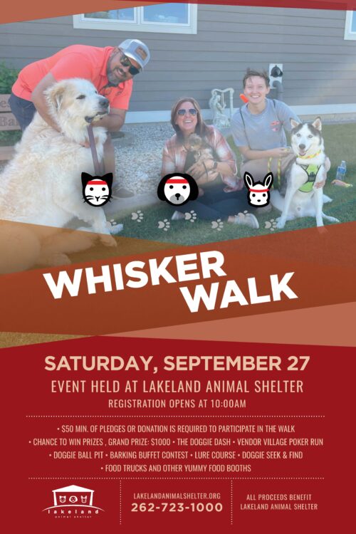 whisker walk 2025
